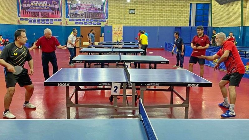 رقابت پرشور پینگ‌پنگ در گچساران+ تصاویر
