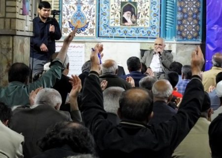 مناجات شعبانیه بانوای «حاج مهدی منصوری» در گچساران+ تصاویر