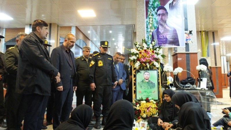اربعین شهید «پیمان عباسی» در گچساران+ تصاویر