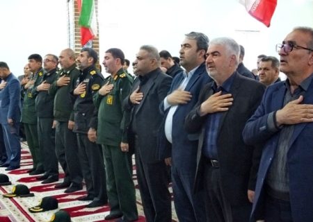 بزرگداشت شهید امنیت «حاج علی فولادی وندا» در گچساران+ تصاویر و فیلم
