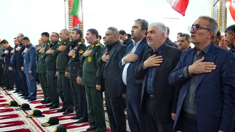 بزرگداشت شهید امنیت «حاج علی فولادی وندا» در گچساران+ تصاویر و فیلم