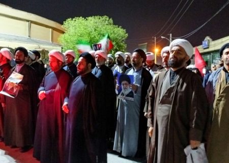 بیعت طلاب و روحانیون گچساران با سومین رهبر انقلاب+ تصاویر و فیلم