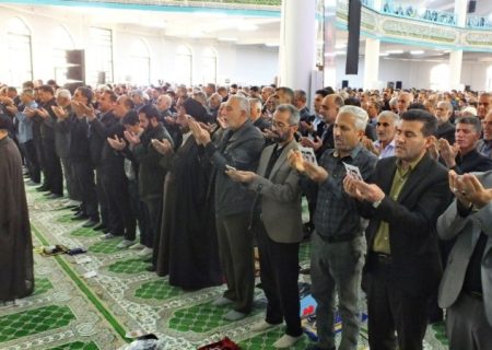 حضور پرشور مردم گچساران در آیین باشکوه نماز عید فطر+ فیلم