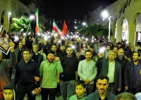 سنگ تمام گچسارانی‌ها در هفتمین شب حماسه+ تصاویر و فیلم