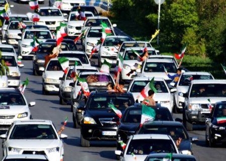 کاروان خودرویی گچسارانی‌ها به مناسبت ۱۲ فروردین+ تصاویر
