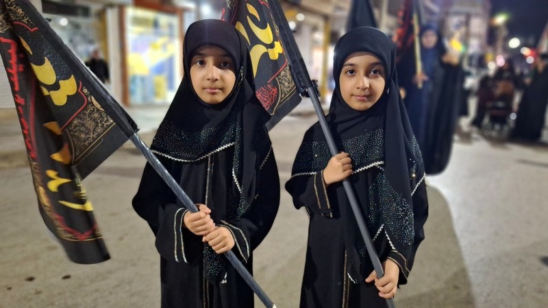 شکوه عشق حسینی در شب هشتم محرم گچساران