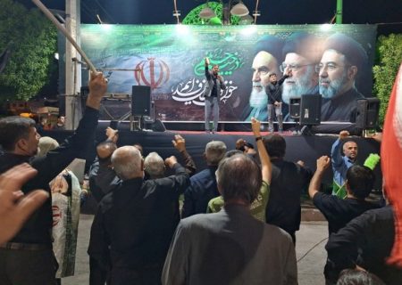 عزاداری شب دوم محرم در گچساران