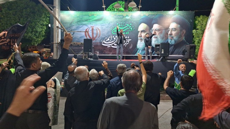 عزاداری شب دوم محرم در گچساران
