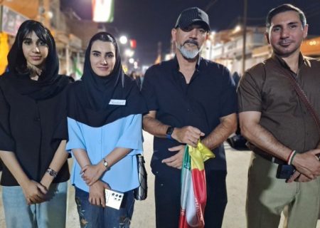 مردم مبعوث گچساران در ایستگاه ۹۱