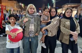 ۹۶ شب پایداری در «بام نفت ایران»+ تصاویر