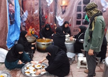 حال‌وهوای موکب «جوانان حسینی» در گچساران+ تصاویر