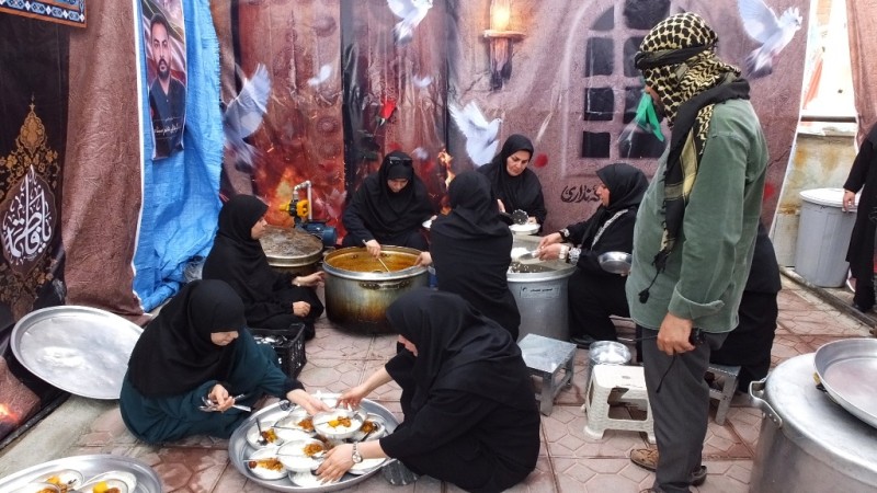 حال‌وهوای موکب «جوانان حسینی» در گچساران+ تصاویر