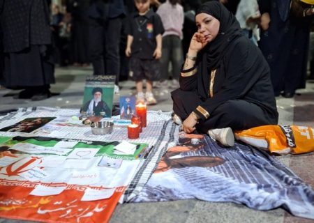 عزاداری گچسارانی‌ها در فراق «رهبر شهید»+ تصاویر
