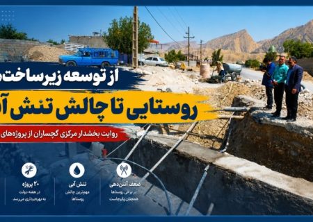 روایت بخشدار مرکزی گچساران از پروژه‌های روستایی+ تصاویر