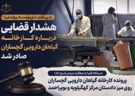 پرونده کارخانه گیاهان دارویی گچساران روی میز دادستان+ تصاویر